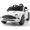 Aston Martin DBX - Kinderauto 12V - Afstandsbediening 2,4G 1,4-2,5 km/u - Wit