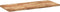 vidaXL - Wastafelblad - met - olieafwerking - 140x60x4 - cm - massief - acaciahout