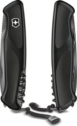 Victorinox Ranger Grip 55 - Zwitsers Zakmes - 12 functies - Onyx Black