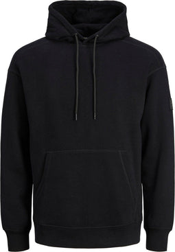 JACK&JONES JCOCLASSIC WAFFLE SWEAT HOOD - Heren Hoodie - Relaxed fit - Katoen/Polyester - Maat XL