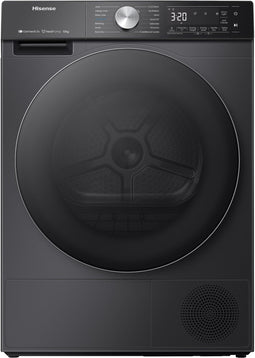 Hisense DH5S102BB - Warmtepompdroger - 10kg - ConnectLife - Zwart