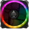 Antec Prizm 120 ARGB - Ventilator 120mm - 3x RGB Kleurcyclus - Zwart/Wit