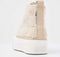 British Knights Kaya Mid - Hoge Sneakers - Platform - Beige - Maat 38