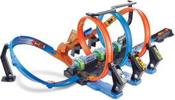 Spiraal Crash Baanset met gemotoriseerde boosters, FTB65