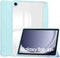imoshion Tablet Hoes - Geschikt voor Samsung Galaxy Tab A9 Plus - Trifold Hardcase Bookcase - Lichtblauw