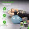 Tunturi Anti Burst Fitnessbal 65 cm - Yoga bal - 220 kg gebruikersgewicht - Lichtblauw