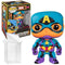 Funko Marvel - POP! Figuur - Black Light Captain America 9 cm - Multicolours