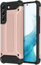 iMoshion Hoesje Geschikt voor Samsung Galaxy S22 Hoesje - iMoshion Rugged Xtreme Backcover - Rosé Goud