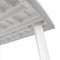 vidaXL - Tuintafel - 210x96x72 - cm - kunststof - wit