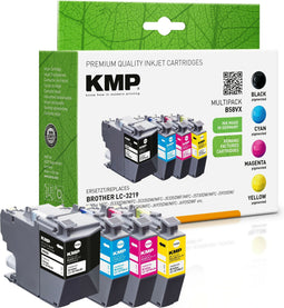 KMP 1537,4005 - Inktcartridges - Multi-verpakking 4 stuks - Zwart Cyaan Magenta Geel (4 stuks)