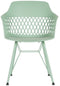 Keukenstoel DKD Home Decor 57 x 57 x 80,5 cm Groen