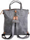 Berba Leren Convertible Shopper 13 inch Barbarossa Femme 825-149 Navy
