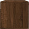 vidaXL - Wandkast - 100x36,5x35 - cm - bewerkt - hout - bruin - eikenkleur