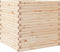 vidaXL - Plantenbak - 70x70x68,5 - cm - massief - grenenhout