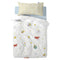 Happy Friday Duvet cover set 2 pieces Son monde 115x145 cm (Cot bed) Multicolor