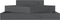 vidaXL - Plantenbak - 83x83x27 - cm - massief - grenenhout - grijs