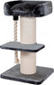 Quapas - Krabpaal -Ruffles - katten krabpaal - groot - maine coon - boskat - Beige