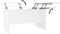 vidaXL - Salontafel - 80x50x42,5 - cm - bewerkt - hout - wit