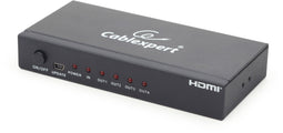 Gembird DSP-4PH4-02 - HDMI splitter 1 naar 4 - HDCP ondersteuning - Zwart