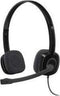 Logitech H151 - Stereo Headset - Ruisonderdrukkende microfoon - Zwart