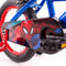Disney Spiderman - Fiets 14 inch - Veiligheidshandvatten en verstelbaar zitje - Blauw