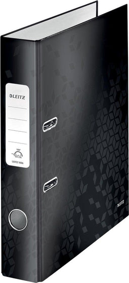 Leitz WOW 180° Duurzame Ordner - Capaciteit 350 A4-Vel - Rugbreedte van 50 mm - Zwart