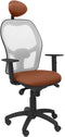 Bureaustoel met hoofdsteun Jorquera P&C ALI363C Bruin