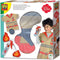 SES - Petits Pretenders - Verkleedkledingset brandweer - met brandblusser en vlammen