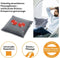 Beurer MG 135 Shiatsu Massagekussen - Verwarming - 40 x 40 cm - 4 Shiatsu Massagekoppen - Licht - Links en rechts draaiend - XL snoer - 3 Jaar garantie