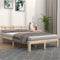 vidaXL - Bedframe - massief - hout - 120x190 - cm