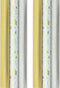 GOLDEN STARS cadeaupapier - Kerstpapier - 6 rollen 3 meter x 70 cm - Multikleur