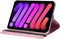 imoshion Tablet Hoes - Geschikt voor iPad Mini 6 (2021) - 360° Draaibare Bookcase - Roze