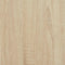 Hoofdbord met hoofdeinde Sonoma Eiken 180 cm Bewerkt hout