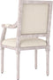 vidaXL Fauteuil 54x59x99 cm linnen beige
