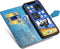Hoesje Met Pasjeshouder Geschikt voor iPhone 12 Pro / 12 - Mandala Bookcase - Turquoise
