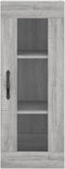 vidaXL - Hangkast - 34,5x34x90 - cm - grijs - sonoma - eikenkleurig