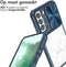 iMoshion Hoesje Geschikt voor Samsung Galaxy S22 Hoesje - iMoshion Camslider Backcover - Donkerblauw