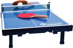 Donic Schildkröt - Mini Tafeltennistafel - Inclusief net batjes en bal - Blauw