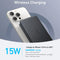 Anker MagGo Slim - Powerbank 10.000mAh - Draadloos opladen 15W - Zwart