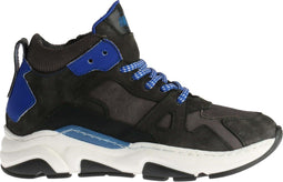 HIP Shoe Style H1104 - Hoge sneakers - Veter- en ritssluiting - Grijs (2019)