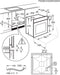 AEG BEE43511AB - Inbouwoven 65 liter - 8 verwarmingsfuncties - Zwart