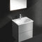 Wastafelkraan met waste, chroom