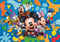Clementoni - Puzzel - 104 Stukjes - Super Mickey and Friends - Puzzel Voor Kinderen - Supercolor