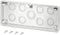 Hensel MI FM 32 Bevestigingsflens 8x M25/32 1x M25/40 WM2 300mm - Mi FM 32 - E3N6D