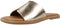 Tamaris Essentials - Dames Muiltjes - Hakhoogte 1 cm - Licht Goud - Maat 36
