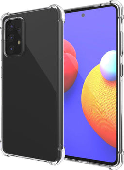 iMoshion Hoesje Geschikt voor Samsung Galaxy A52 (5G) / A52s / A52 (4G) Hoesje Siliconen - iMoshion Shockproof Case - Transparant