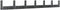vidaXL - Schanskorf - U-vormig - met - 5 - palen - 500x20x200 - cm - ijzer