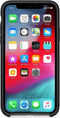 Apple Siliconen Back Cover - iPhone XS - Duurzaam siliconen - Zwart