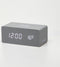 Piu Forty X-rover wekker en smartphonelader grijs
