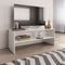 vidaXL - Tv-meubel - 100x40x40 - cm - bewerkt - hout - hoogglans - wit